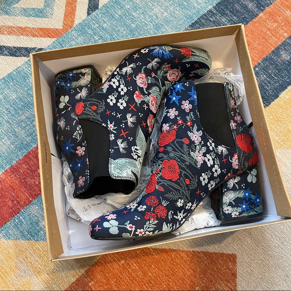 Indigo Rd. Floral Booties (Multicolored)
